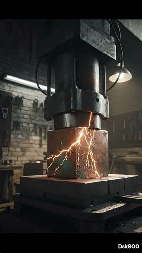 Hydraulic vs copper block #edit #viral #ai #aivideo #aidanger #aishorts #shorts