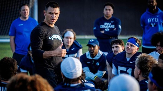 BYU Football Kicks Off Spring Practice For 2026 Season