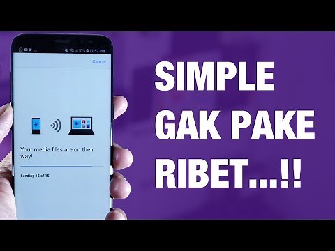 Cara Memindahkan FOTO dari iPhone / Android ke LAPTOP Windows — Wireless TANPA Kabel!