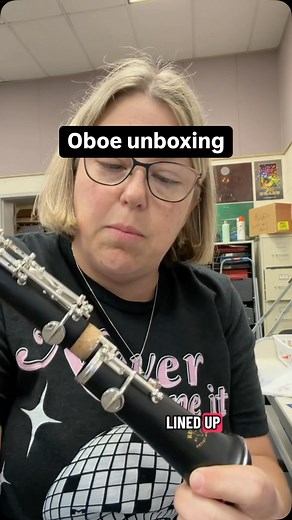 48K views · 261 reactions | Unbox a new oboe with me! #band #banddirector #middleschoolband #unboxing #oboe #doublereed #foxrenard | Mrs.Allen.81 | Facebook