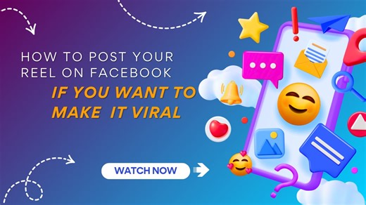 How to post your reel on Facebook for more views & go viral. #howtopost #reelpost❤😍💛💛 | Ad Runs