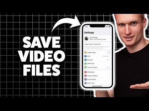 How To Save Video To Files On iPhone 2026 (Step-By-Step Tutorial)