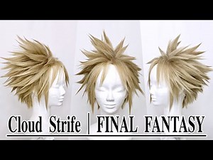 CloudStrife Cosplay Wig | クラウドの髪型をガチで再現してみた | ファイナルファンタジー | Final Fantasy | Tutorial