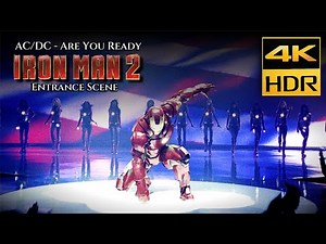 Iron Man 2 Entrance Scene 4K HDR, AC/DC - Are You Ready
