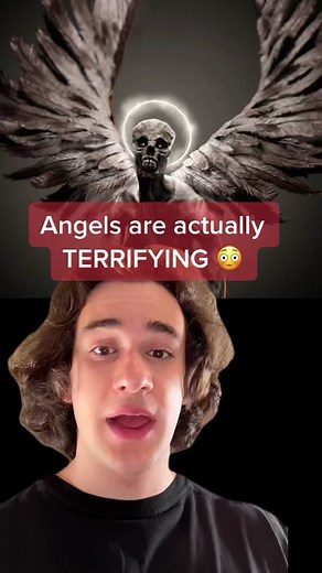 Angels actually look TERRIFYING!😳#bible#angels#facts (animation: jopfe.tez, ib: @Heidi Wong)