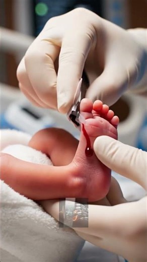 Neonatal Heel Stick for Blood Sample Collection | Safe Newborn Testing Explained