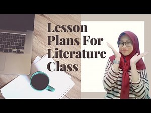 Lesson Plans For Literature Class