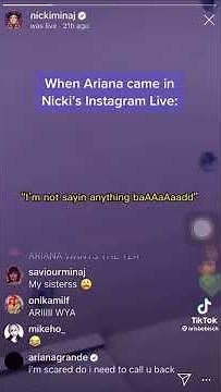 Ariana what you doing here😂