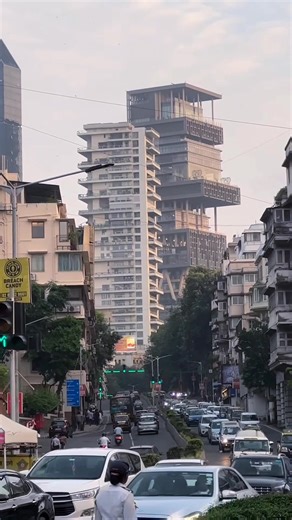 Antilia House View From Peddar Road 📍 | mazi.mumbai