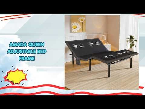 Amada Queen Adjustable Bed Frame – Your Best Sleep Ever – REVIEW