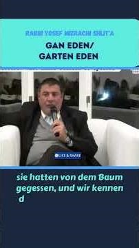 Gan Eden/Garten Eden ✨️ #RabbiMizrachi #Judaism #GanEden #Heaven #Flood