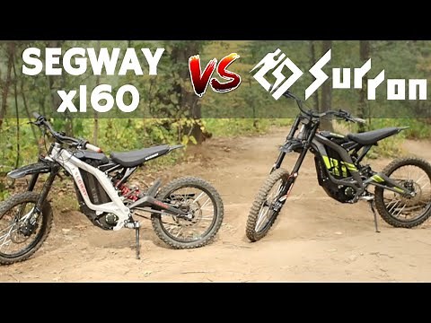 Sur Ron vs Segway x160 Comparison!