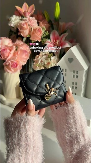 bow heart wallet Charles & Keith #charlesandkeith #cutewallet #luxuryonbudget #fyp #shortsvideo
