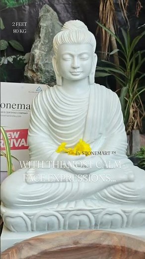 2ft Dhyana Mudra Buddha Statue for Garden and Balcony #buddhastatueforbalcony #gardenbuddha