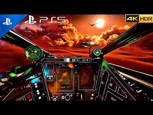 (PS5) STAR WARS Squadrons Gameplay | [4K HDR 60fps]