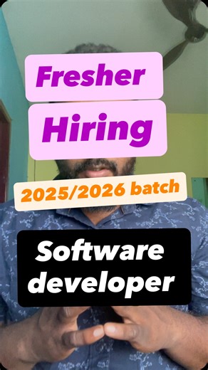 BuildATS on Instagram: "🚀 Propel Hiring – Freshers 2026 Batch! Coding basics strong ah? Problem solve panna interest iruka? Then idhu dhaan unga chance! 💻🔥 👨‍💻 Role: Developer 🎓 Batch: 2026/2025 Pass-out (Freshers welcome!) 📍 Location: Chennai 🧠 Skills: C / C++ / Java / C# / JS – edhavadhu onnu solid ah irundha podhum 📚 Basics therinja super: DSA, OOPS, DB, OWASP 📝 Process: Aptitude ➝ Programming Test ➝ Offline Inter