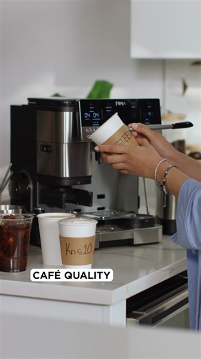 7.2K views | Cafe-quality drinks, right on your countertop—brew coffee, espresso & more at home with ease. | Ninja Kitchen Canada | Facebook