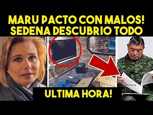 DE ULTIMA HORA! LE CAEN A MARU CAMPOS, EJERCITO DESCUBRE PACTOS CON LOS MALOS! 4T PIDE RENUNCIA.