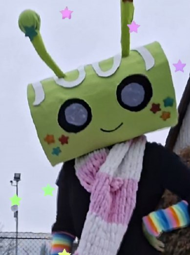 :P #Cosmo #aliencosmo👽🛸 #aliencosmocosplay #dandysworld #fyp hehehheheheheehehehheheheheh