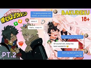 BAKUGO PROPOSES! 💚🧡 || MHA Ending Pt.2 || BakuDeku Canon / MHA Chapter 431 || MHA Texting Story