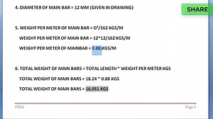 04-BBS OF NECK COLUMN --HOW TO CALCULATE NECK C0LUMN QUANTITIES ? (ENGLISH)