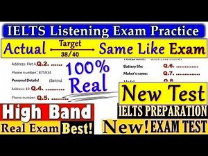 IELTS LISTENING PRACTICE TEST 2026 WITH ANSWERS | 24.04.2026