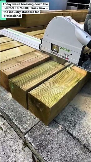 Festool TS 75 EBQ Track Saw - Professional Wood Cutting Guide | TimberCraft Studio