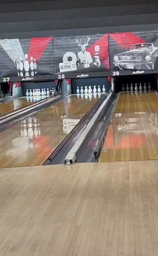 Typical Southwest pin action 😂 #fyp #foryoupage #duckpin #duckpinbowling #bowling #strike