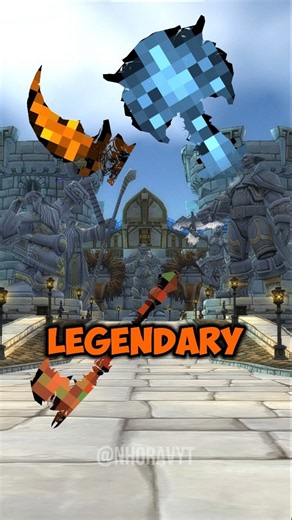 Top 5 Obtainable LEGENDARY Weapon Transmogs in World of Warcraft! #shorts #worldofwarcraft