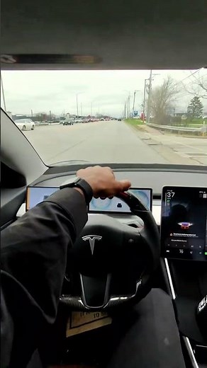 Tesla Model 3 performance Test drive.