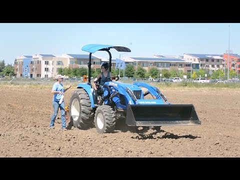 UC Davis Students Learn to Drive Tractors at Top Ag School