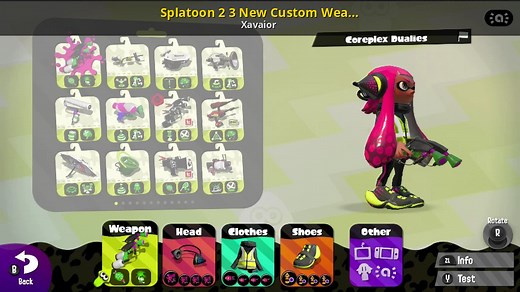 Splatoon 2 3 New Custom Weapons Mod for Splatoon 2 | Splatoon 2 Mods