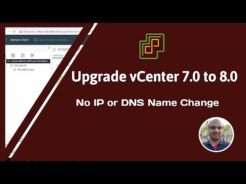 vCenter 7 to 8 Upgrade | Upgrade vCenter 7 to 8 | VCSA 7 to 8 Upgrade | Upgrade to vCenter 8 from 7