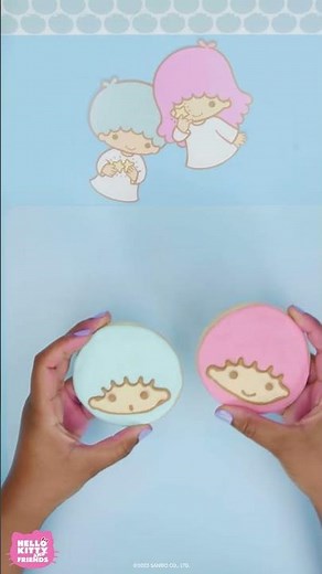 These LittleTwinStars ice cream sandwiches are the cutest treats to share!🍦 #HelloKittyandFriends