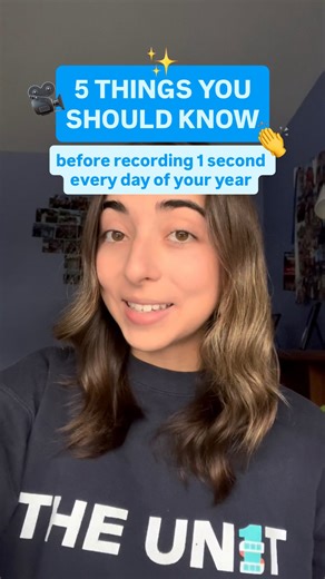 1 Second Everyday on Instagram: "Before starting your 1 Second Everyday video journal, take a minute to listen to some tips and tricks that are bound to help you out! 👏 Let us know all of your questions - we’re here to answer them. #1SE #1secondeveryday #2026 #recap #videojournal"