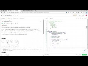 Linked List Cycle || Java || LeetCode || Linked List Series || Interview and Placement Questions