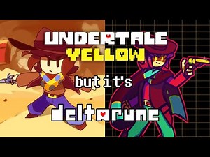 Turning Undertale Yellow Characters Into Deltarune Characters | Redesign and Speedpaint
