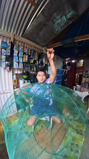9.1K views · 71 reactions | Umbrella fish net trap #fishnettrap #fishnet #fishinggear #fishingtips #fishingph | Pamingwitph | Facebook
