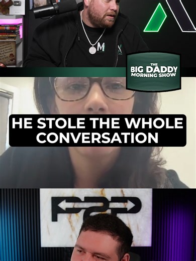 he stole the whole conversation