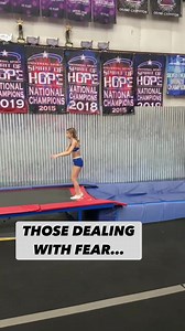 2.1M views · 10K reactions | FEAR CANNOT BE OVERCOME BY AVOIDING IT… YOU MUST CONFRONT IT! #cheer #fear #overcome #tumbling #tumblechef | tumblechef | Facebook