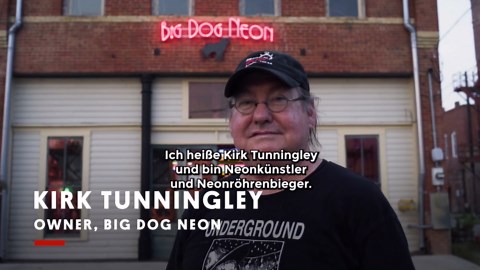 Die Kunst des Neons in Texas am Leben erhalten
