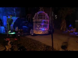 Catonsville’s Spookiest Yard! 👻 Tour “The Boneyard on Ranic Hill” | Halloween House Contest 2021