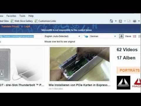 How to Translate Webpage into other Languages