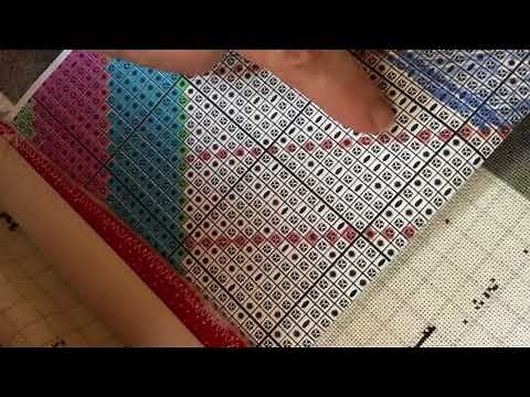 Flosstube : #1 Cross Stitch on the diagonal