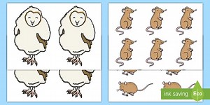 Owl and Mice Cut-Outs