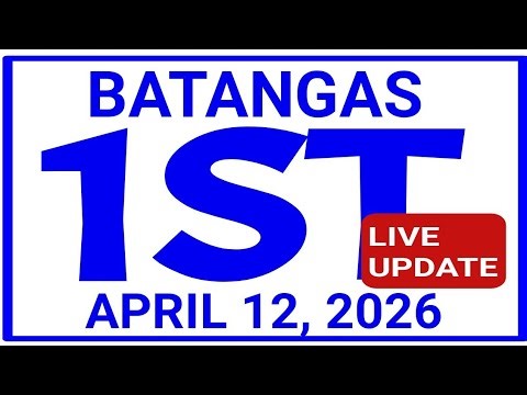 Stl Batangas results today 1st draw April 12, 2026 live update