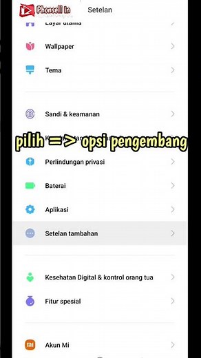 cara mengaktifkan usb debug MIUI 13 Redmi note 10 5G #shorts