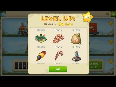Complete level 41 - TOWNSHIP LEVEL 42