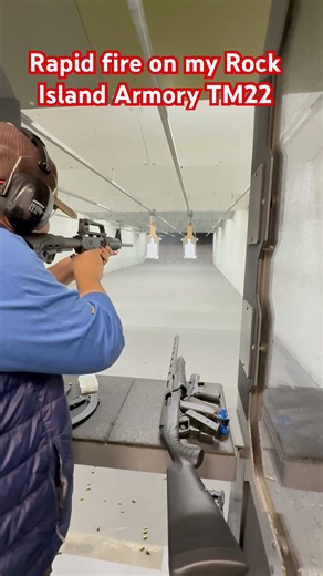 #asmr #targetshooting , Rock Island Armory TM22, 22 LR small game hunting rifle