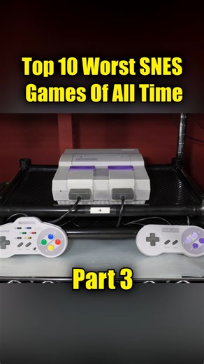 Top 10 Worst SNES Games Of All Time PART 3 This Top 10 list shows what NES fans consider "the worst," "terrible," or just plane "bad" games for the Super Nintendo (aka SNES) and Super Famicom. Gameplay captured using Mesen emulator on a PC. #gaming #retrogaming #snes | Gaming The Systems